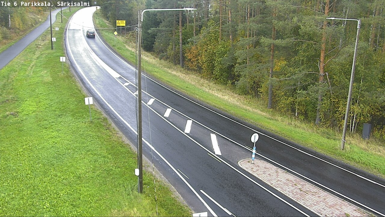 Weather Camera Image Road 6 Parikkala, Särkisalmi, Parikkala, Etelä-Karjala