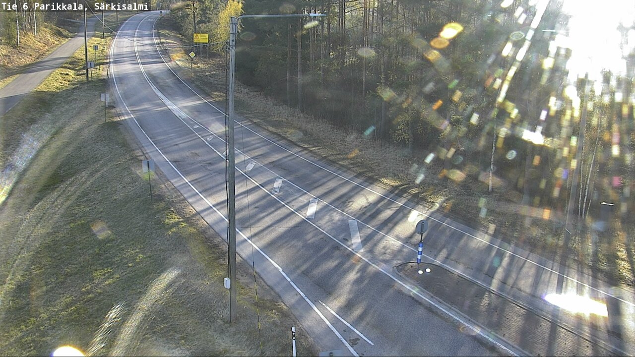 Weather Camera Image Väg 6 Parikkala, Särkisalmi, Parikkala, Etelä-Karjala