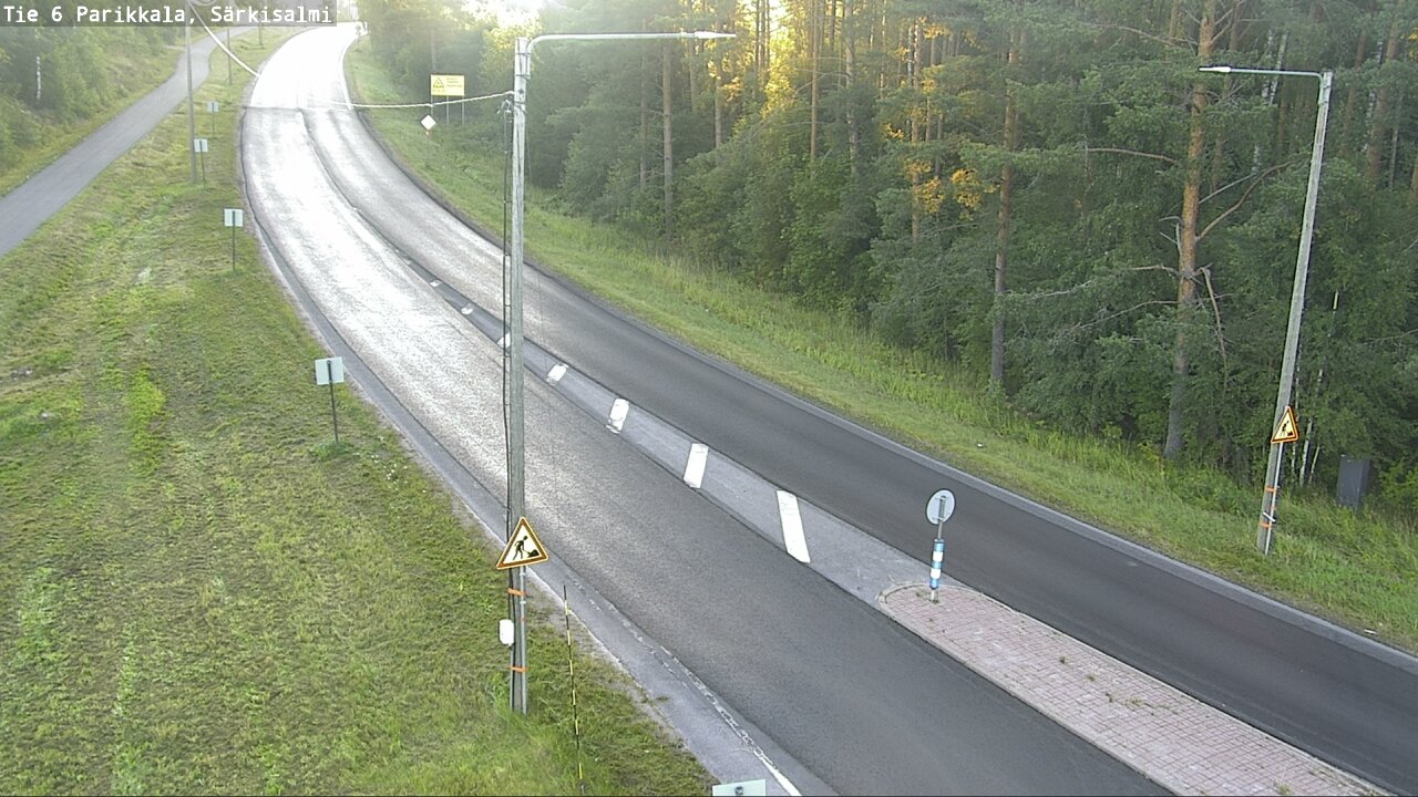 Weather Camera Image Road 6 Parikkala, Särkisalmi, Parikkala, Etelä-Karjala