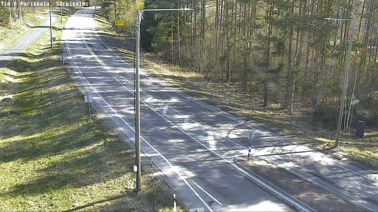 Weather Camera Image Väg 6 Parikkala, Särkisalmi, Parikkala, Etelä-Karjala