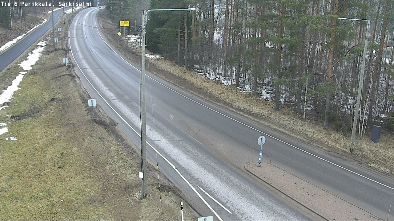 Weather Camera Image Road 6 Parikkala, Särkisalmi, Parikkala, Etelä-Karjala