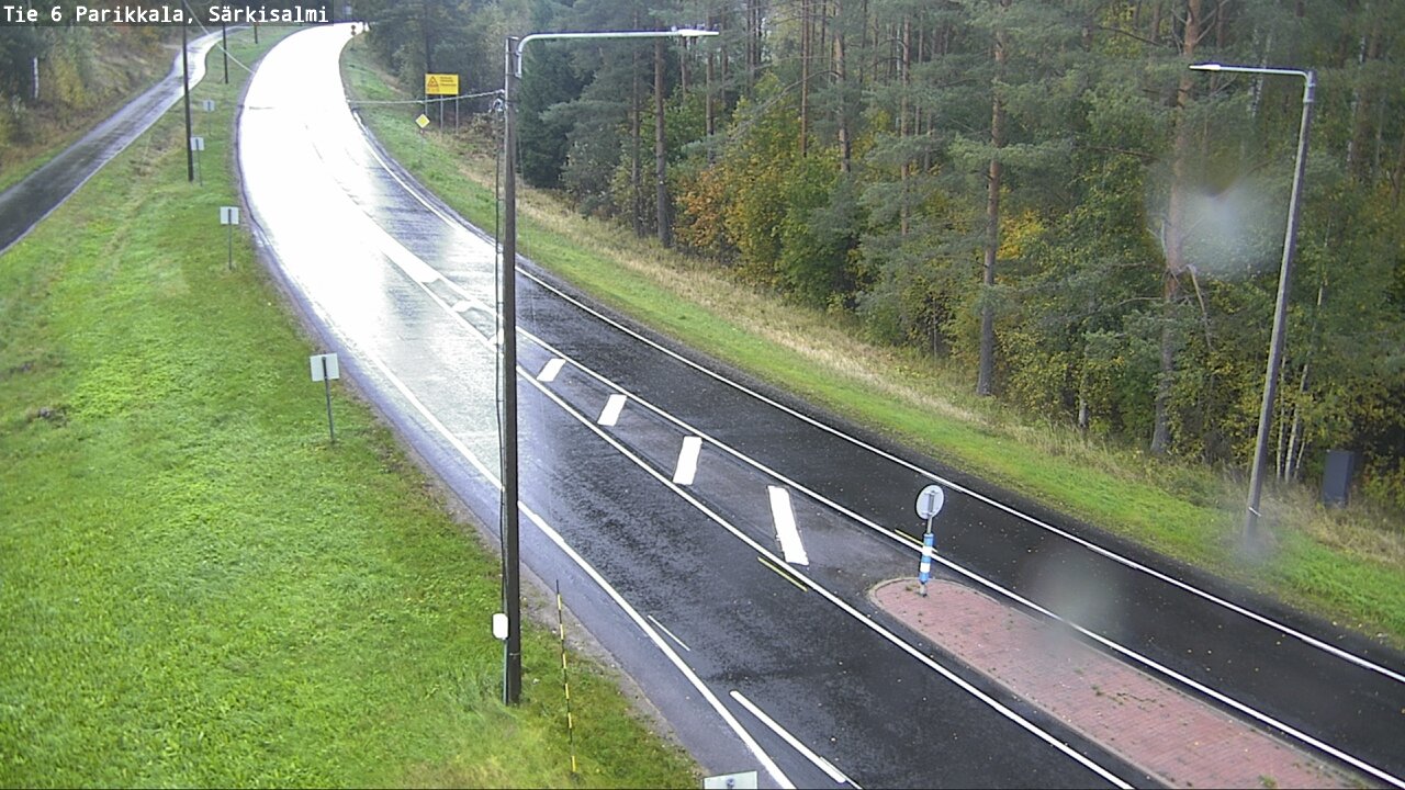 Weather Camera Image Väg 6 Parikkala, Särkisalmi, Parikkala, Etelä-Karjala