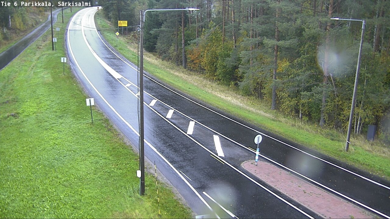 Weather Camera Image Road 6 Parikkala, Särkisalmi, Parikkala, Etelä-Karjala