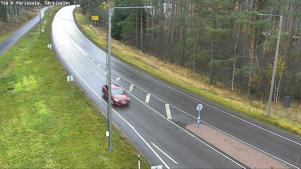 Weather Camera Image Road 6 Parikkala, Särkisalmi, Parikkala, Etelä-Karjala
