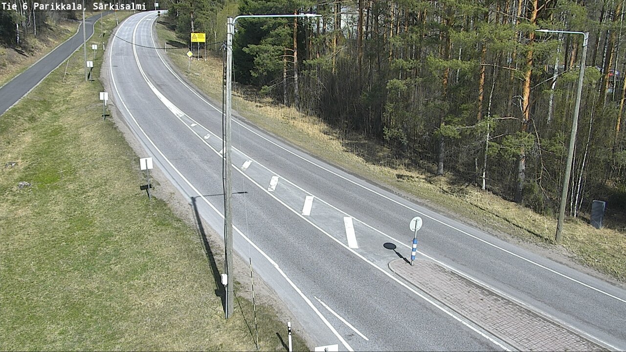 Weather Camera Image Väg 6 Parikkala, Särkisalmi, Parikkala, Etelä-Karjala