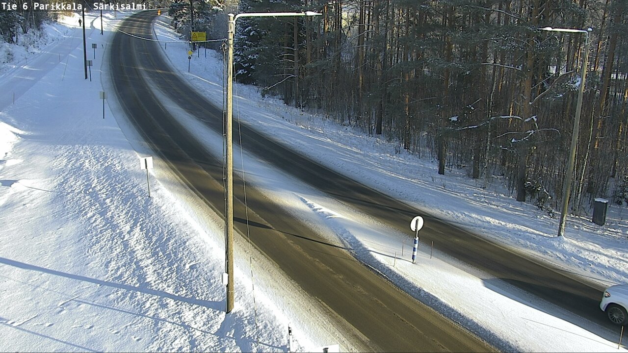 Weather Camera Image Väg 6 Parikkala, Särkisalmi, Parikkala, Etelä-Karjala