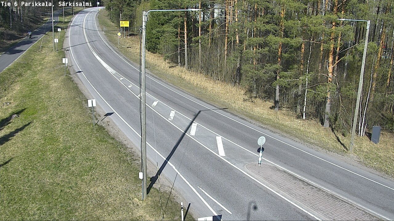 Weather Camera Image Väg 6 Parikkala, Särkisalmi, Parikkala, Etelä-Karjala