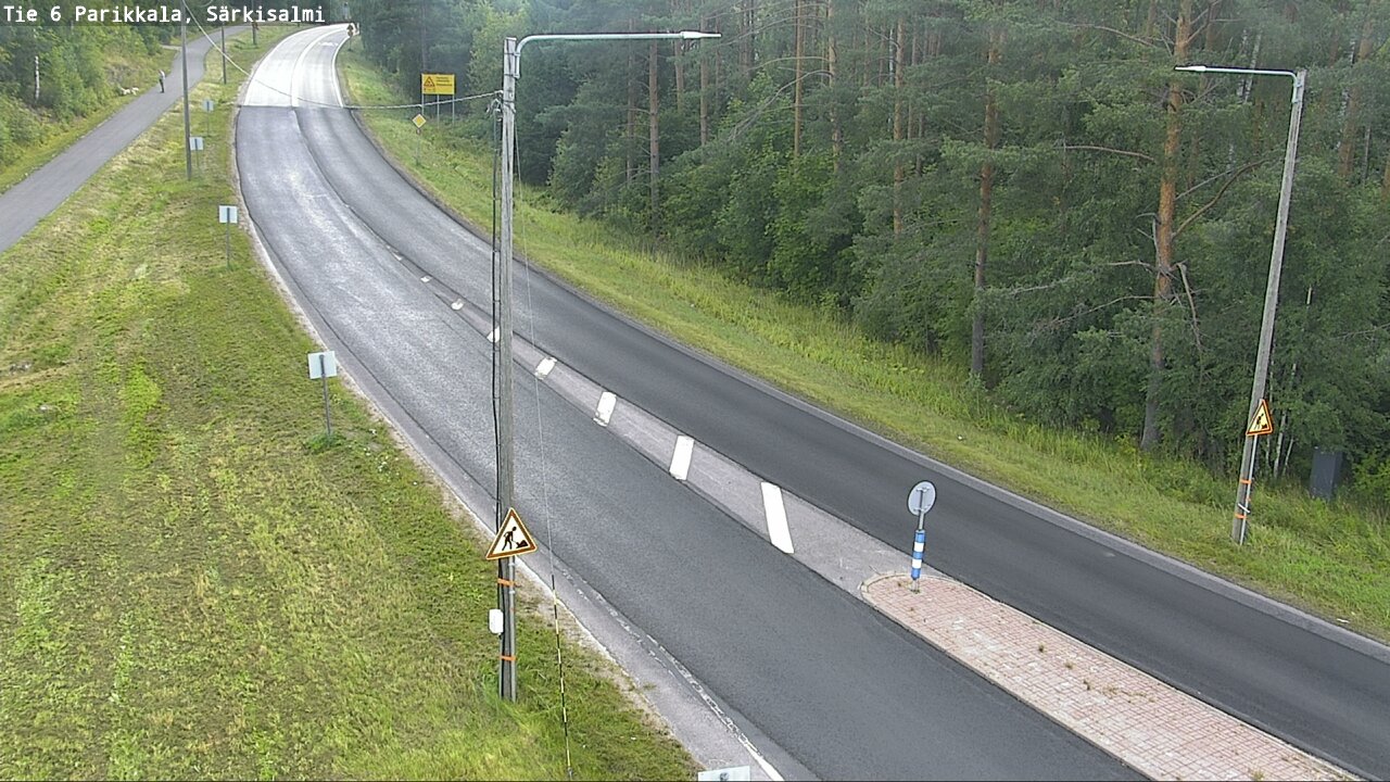 Weather Camera Image Road 6 Parikkala, Särkisalmi, Parikkala, Etelä-Karjala