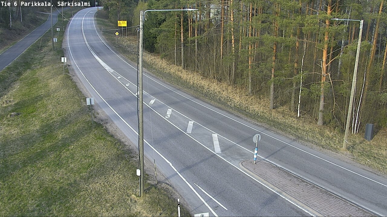 Weather Camera Image Väg 6 Parikkala, Särkisalmi, Parikkala, Etelä-Karjala