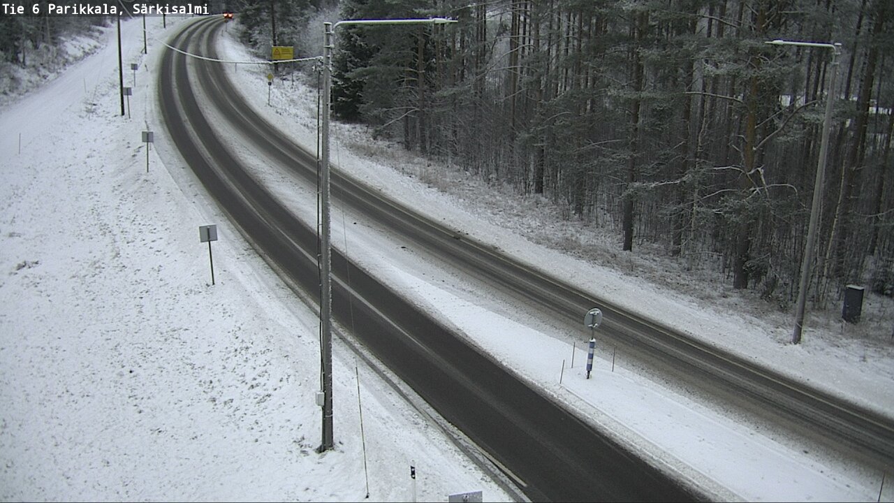 Weather Camera Image Väg 6 Parikkala, Särkisalmi, Parikkala, Etelä-Karjala