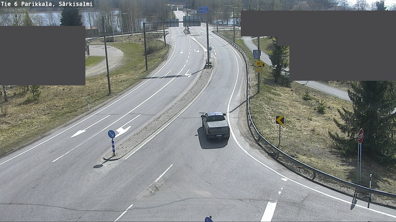 Weather Camera Image Väg 6 Parikkala, Särkisalmi, Parikkala, Etelä-Karjala