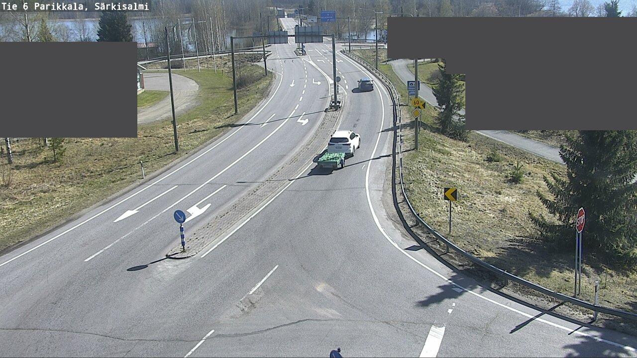 Weather Camera Image Väg 6 Parikkala, Särkisalmi, Parikkala, Etelä-Karjala