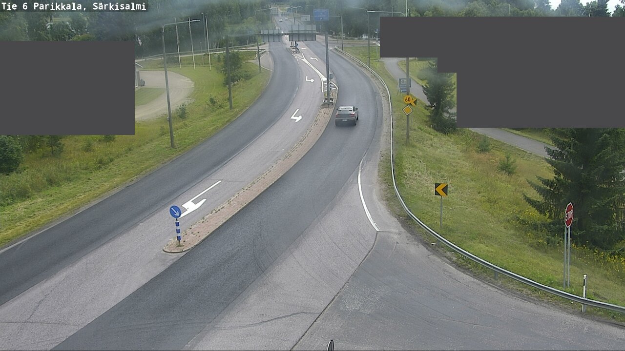 Weather Camera Image Väg 6 Parikkala, Särkisalmi, Parikkala, Etelä-Karjala