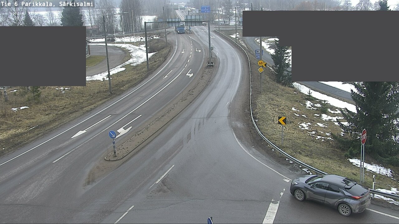 Weather Camera Image Road 6 Parikkala, Särkisalmi, Parikkala, Etelä-Karjala