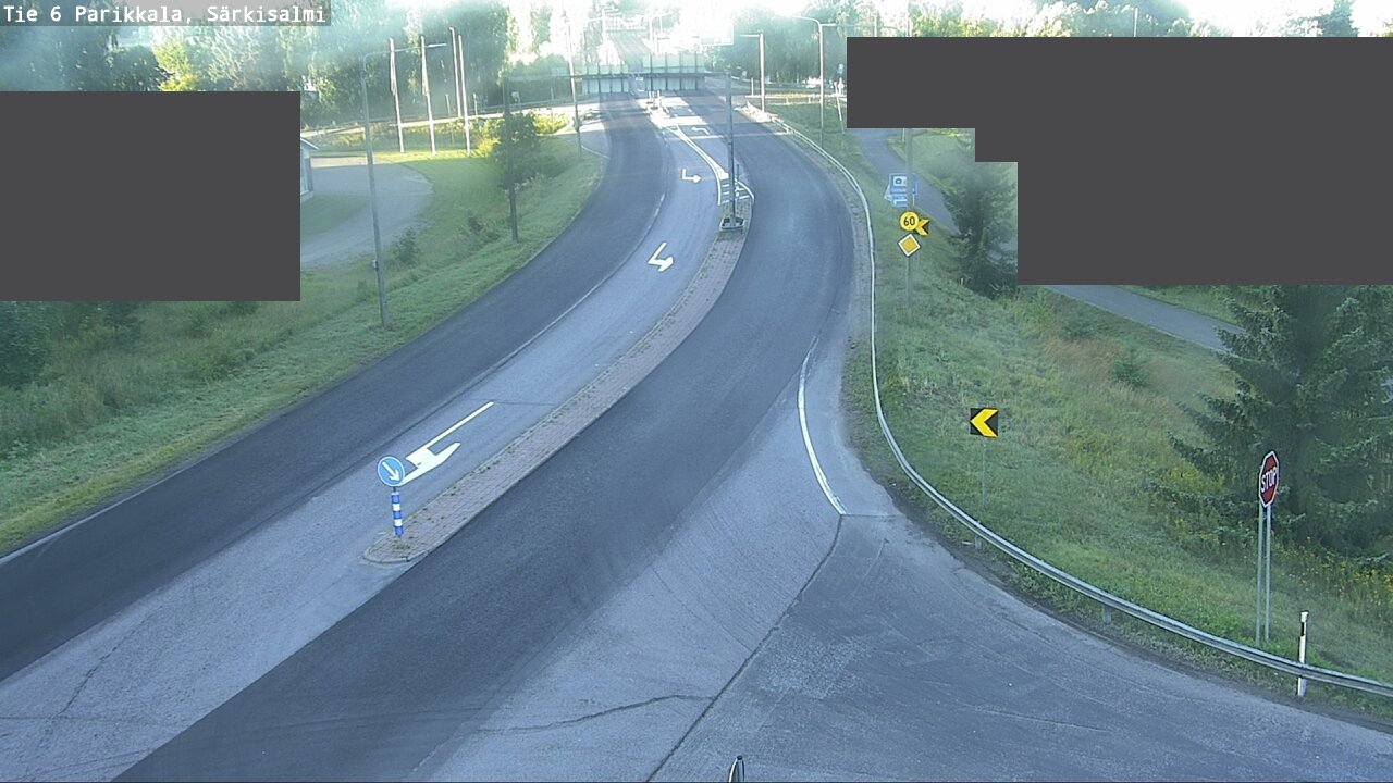 Weather Camera Image Road 6 Parikkala, Särkisalmi, Parikkala, Etelä-Karjala