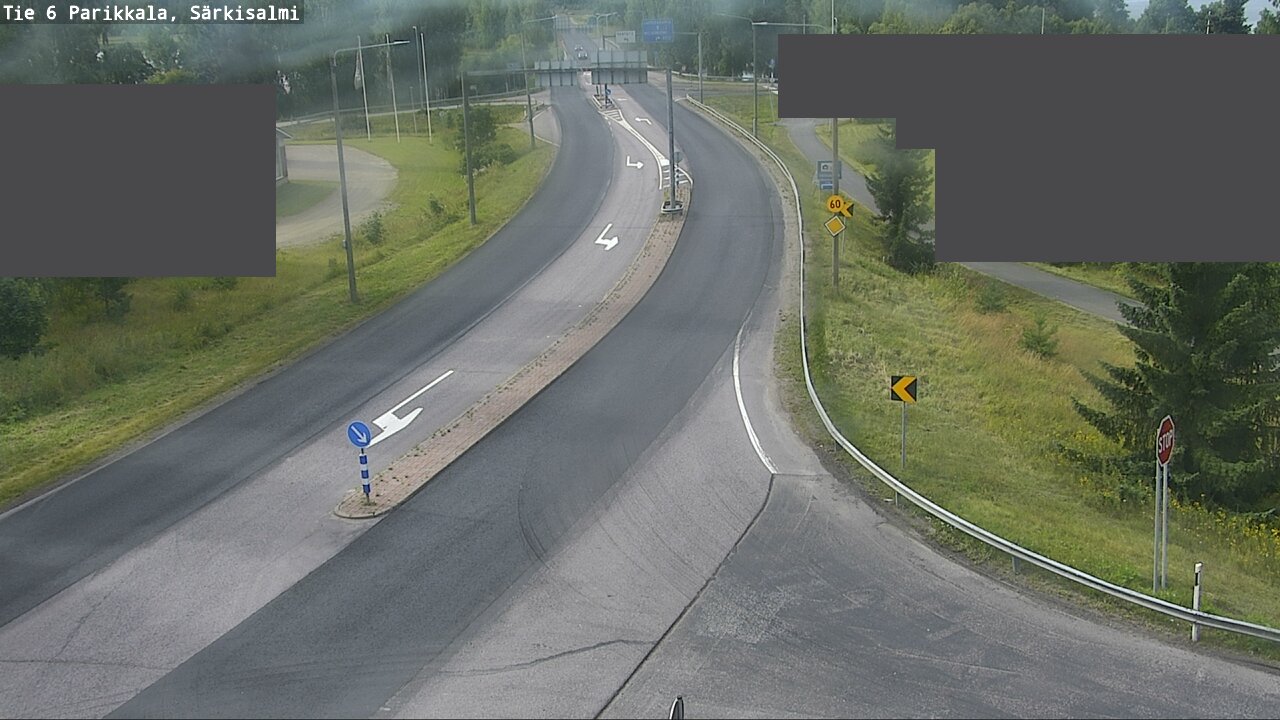 Weather Camera Image Road 6 Parikkala, Särkisalmi, Parikkala, Etelä-Karjala