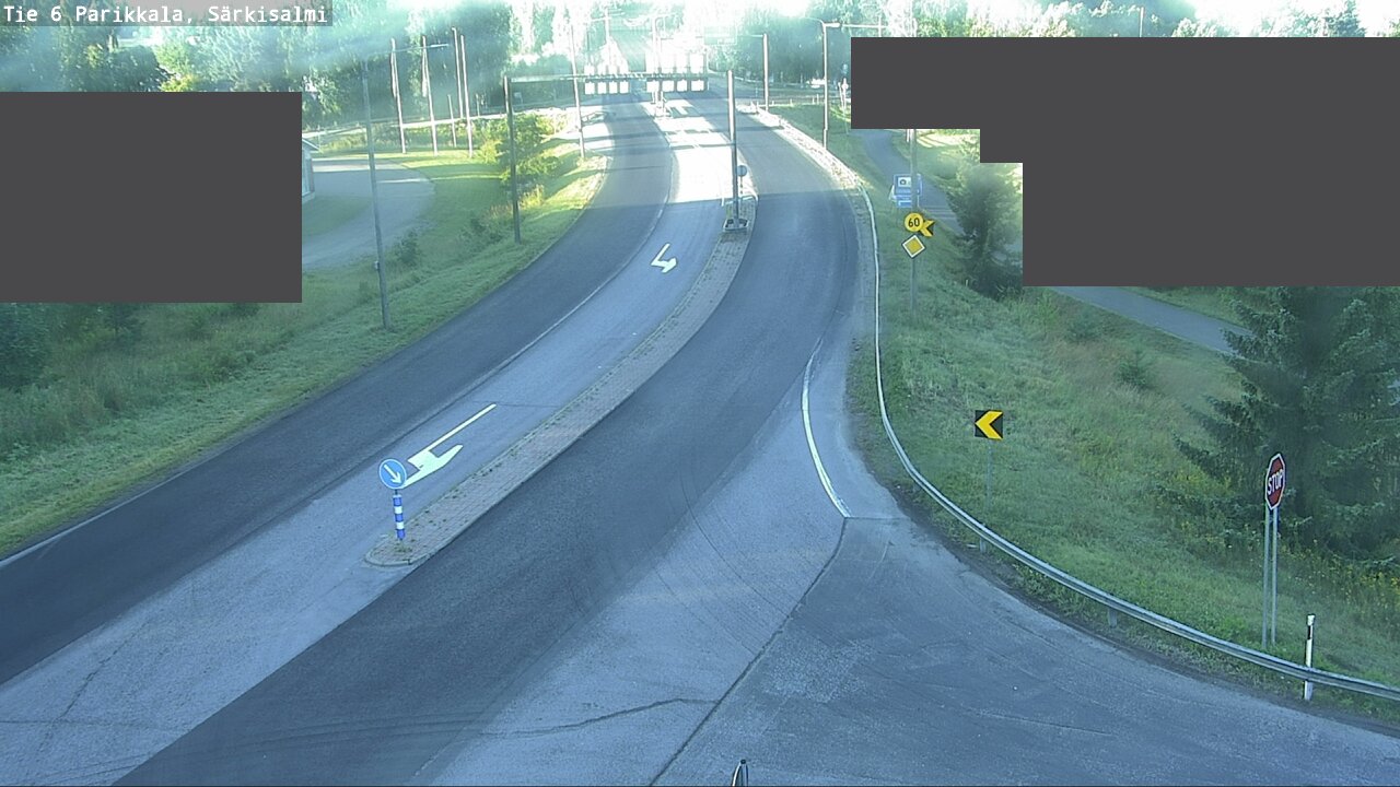 Weather Camera Image Road 6 Parikkala, Särkisalmi, Parikkala, Etelä-Karjala