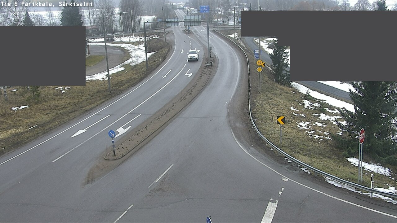Weather Camera Image Road 6 Parikkala, Särkisalmi, Parikkala, Etelä-Karjala