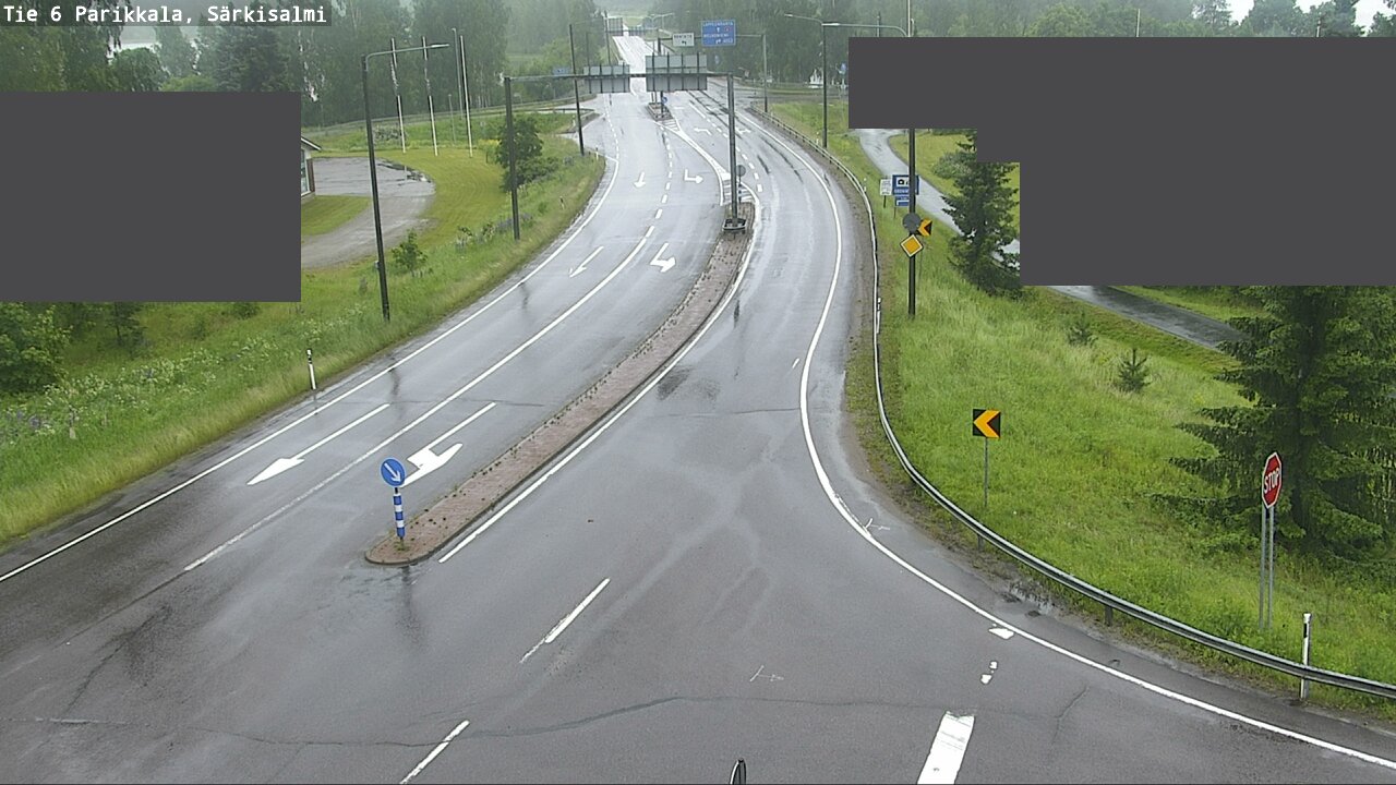 Weather Camera Image Road 6 Parikkala, Särkisalmi, Parikkala, Etelä-Karjala