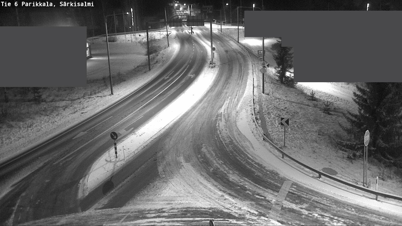Weather Camera Image Road 6 Parikkala, Särkisalmi, Parikkala, Etelä-Karjala