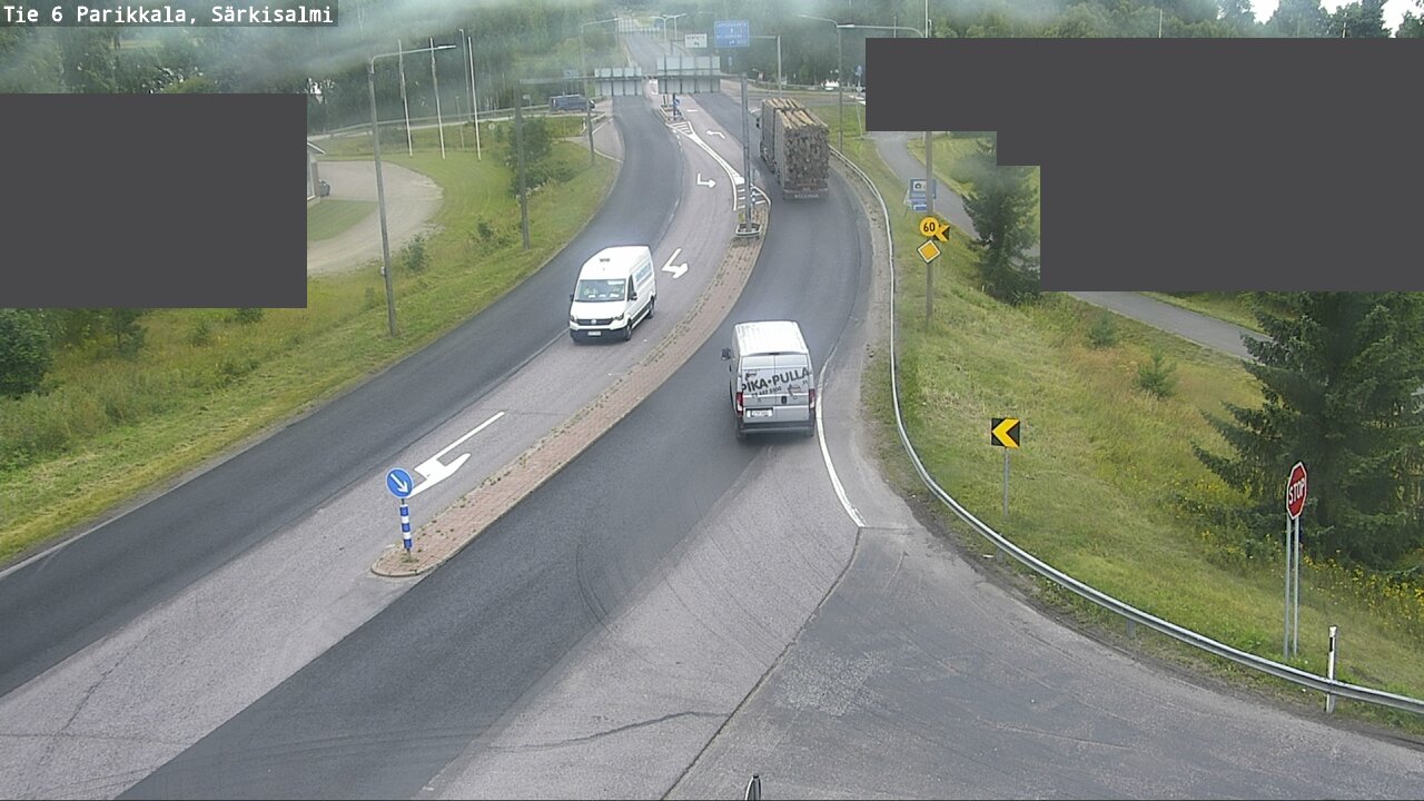 Weather Camera Image Road 6 Parikkala, Särkisalmi, Parikkala, Etelä-Karjala