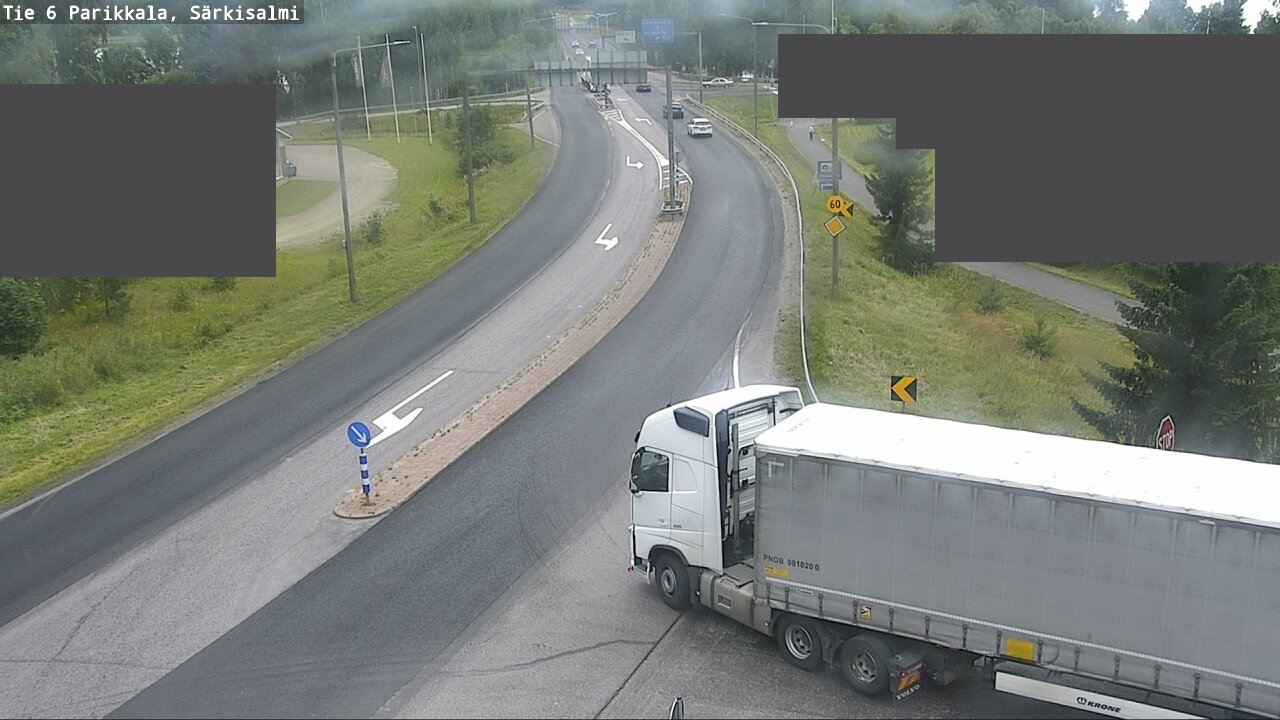 Weather Camera Image Väg 6 Parikkala, Särkisalmi, Parikkala, Etelä-Karjala