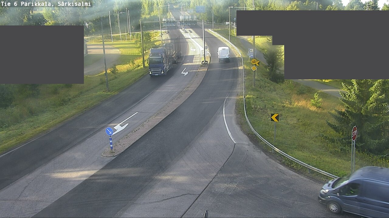 Weather Camera Image Road 6 Parikkala, Särkisalmi, Parikkala, Etelä-Karjala