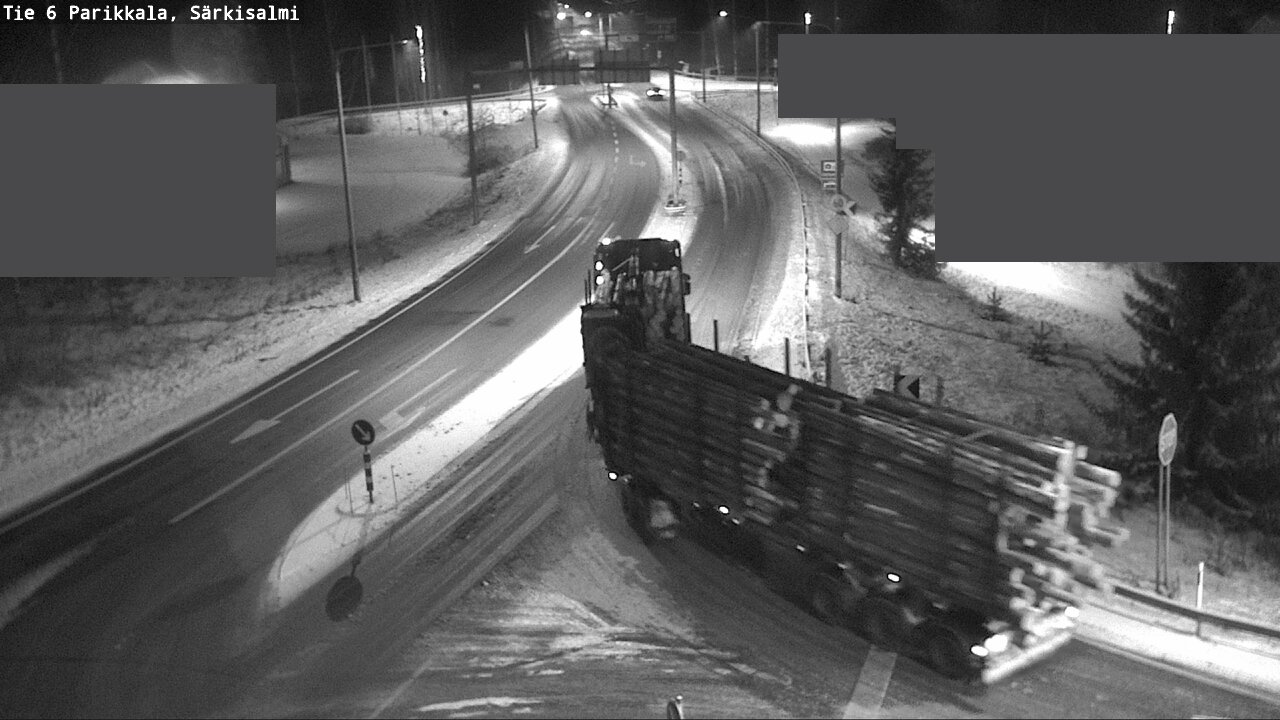 Weather Camera Image Road 6 Parikkala, Särkisalmi, Parikkala, Etelä-Karjala