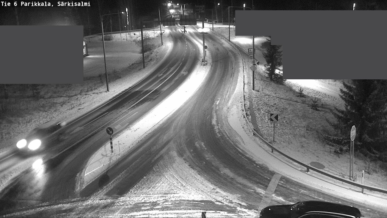 Weather Camera Image Road 6 Parikkala, Särkisalmi, Parikkala, Etelä-Karjala