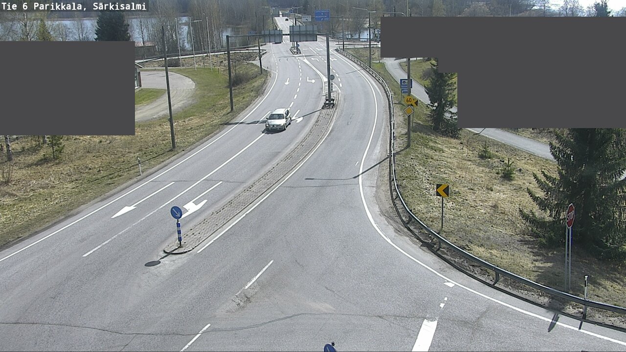 Weather Camera Image Väg 6 Parikkala, Särkisalmi, Parikkala, Etelä-Karjala
