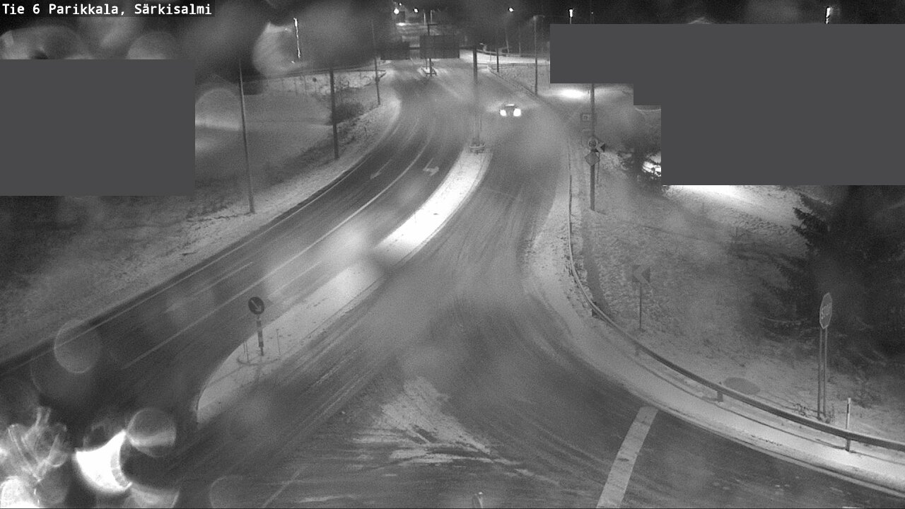 Weather Camera Image Road 6 Parikkala, Särkisalmi, Parikkala, Etelä-Karjala