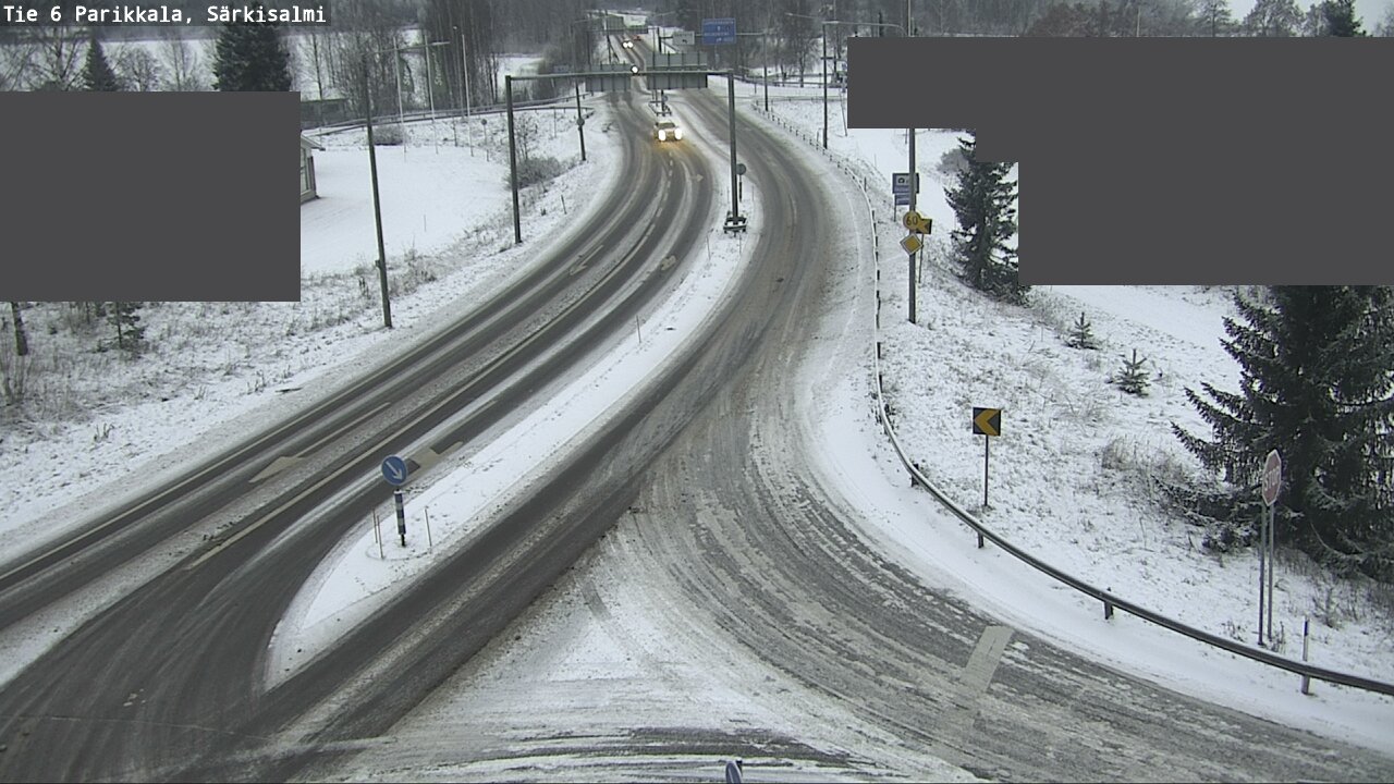 Weather Camera Image Road 6 Parikkala, Särkisalmi, Parikkala, Etelä-Karjala
