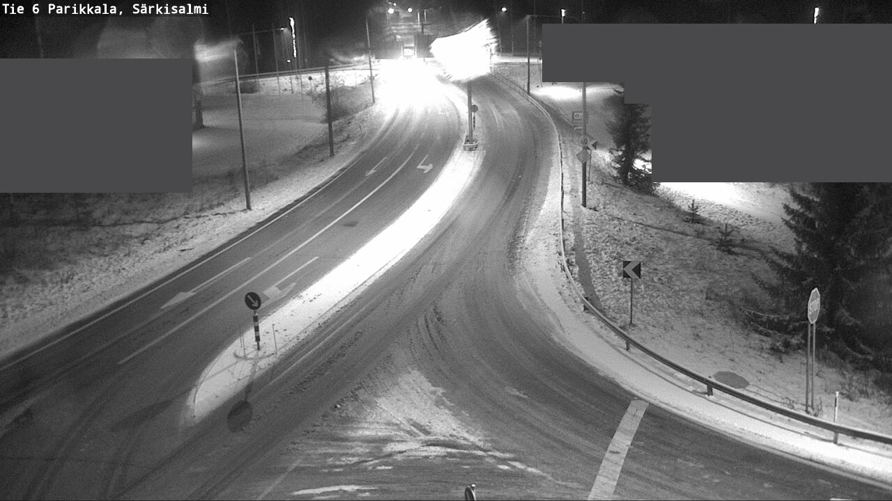 Weather Camera Image Road 6 Parikkala, Särkisalmi, Parikkala, Etelä-Karjala
