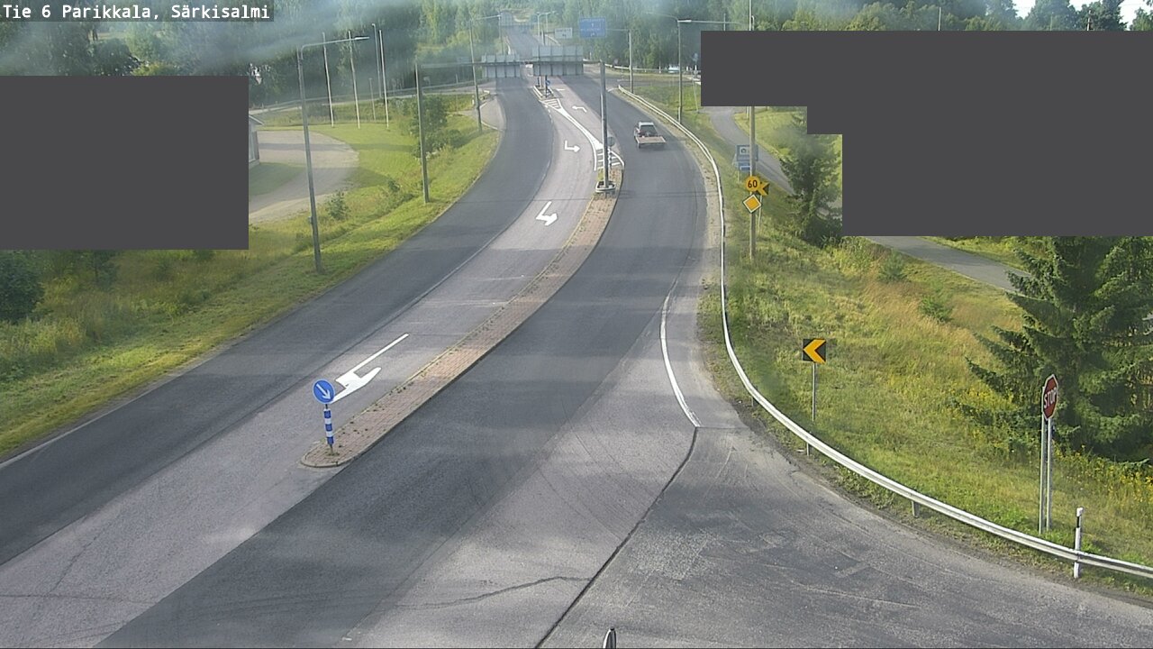 Weather Camera Image Road 6 Parikkala, Särkisalmi, Parikkala, Etelä-Karjala
