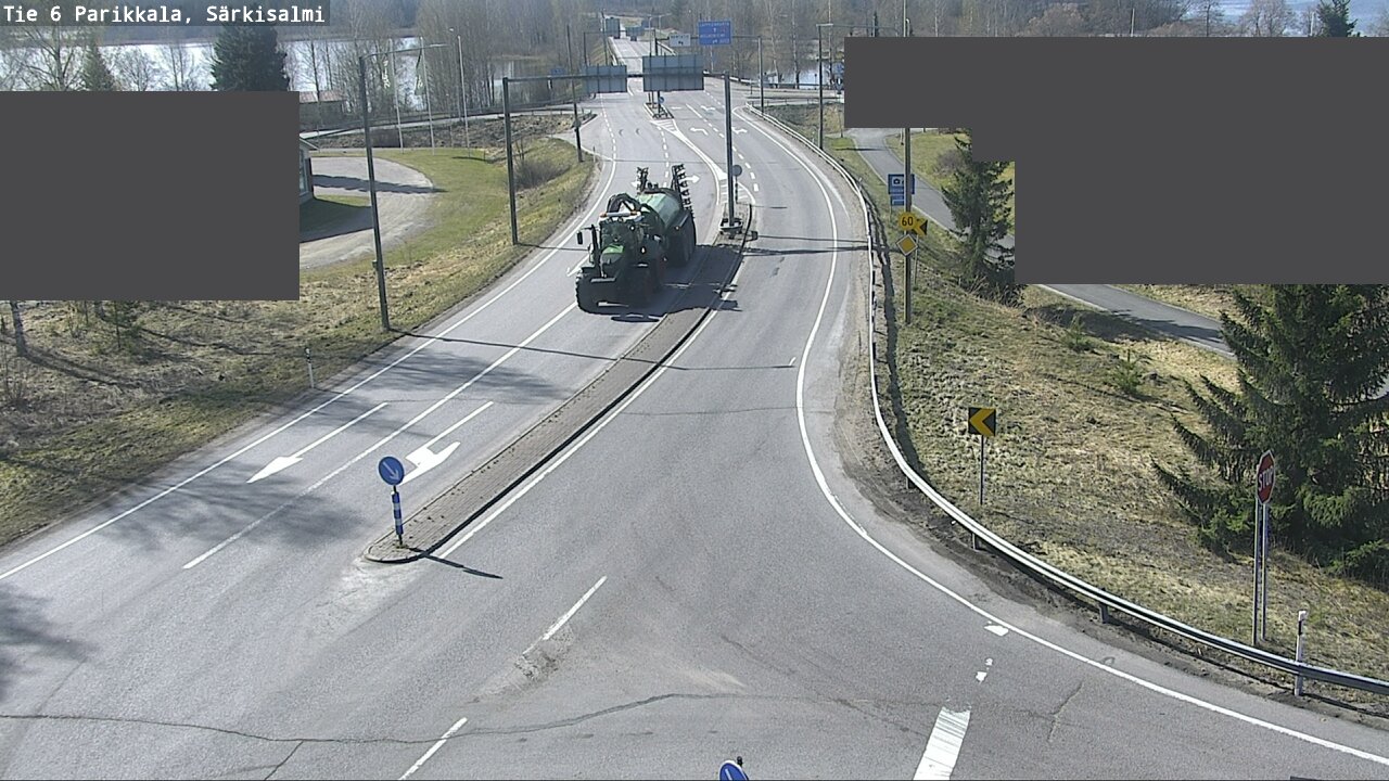 Weather Camera Image Väg 6 Parikkala, Särkisalmi, Parikkala, Etelä-Karjala
