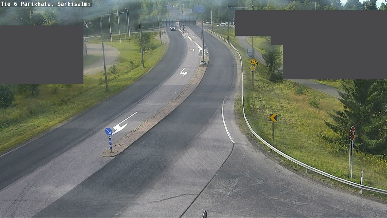 Weather Camera Image Road 6 Parikkala, Särkisalmi, Parikkala, Etelä-Karjala