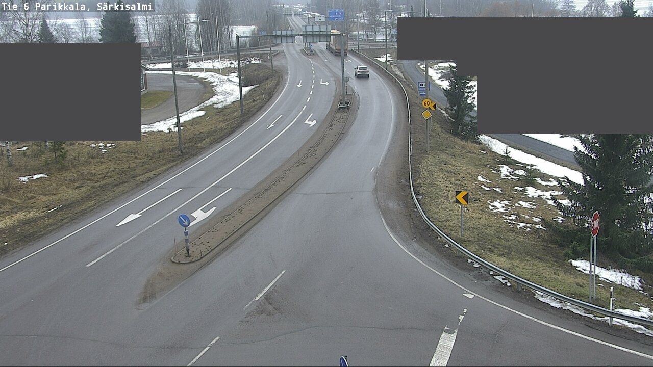 Weather Camera Image Road 6 Parikkala, Särkisalmi, Parikkala, Etelä-Karjala