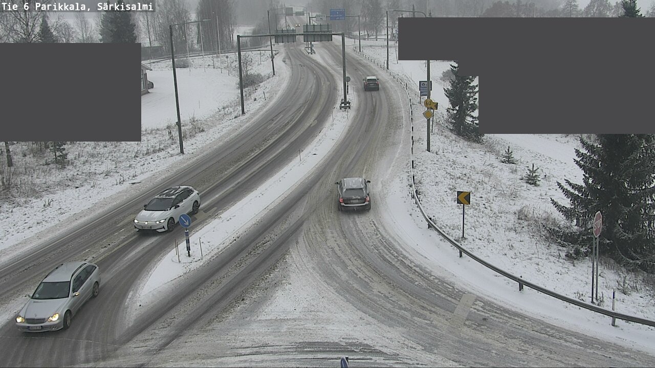 Weather Camera Image Road 6 Parikkala, Särkisalmi, Parikkala, Etelä-Karjala