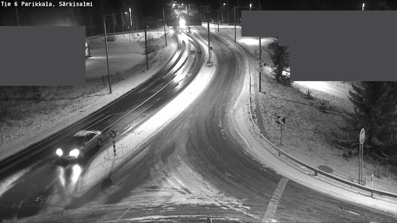 Weather Camera Image Road 6 Parikkala, Särkisalmi, Parikkala, Etelä-Karjala
