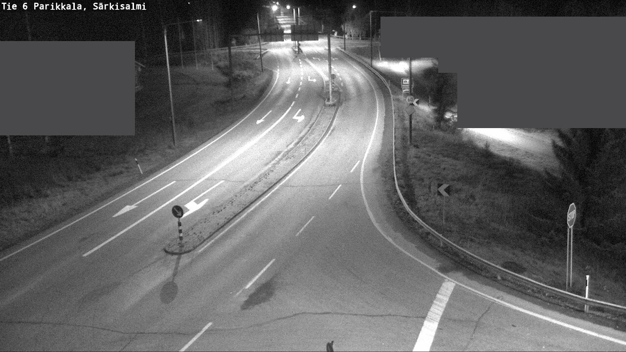 Weather Camera Image Väg 6 Parikkala, Särkisalmi, Parikkala, Etelä-Karjala