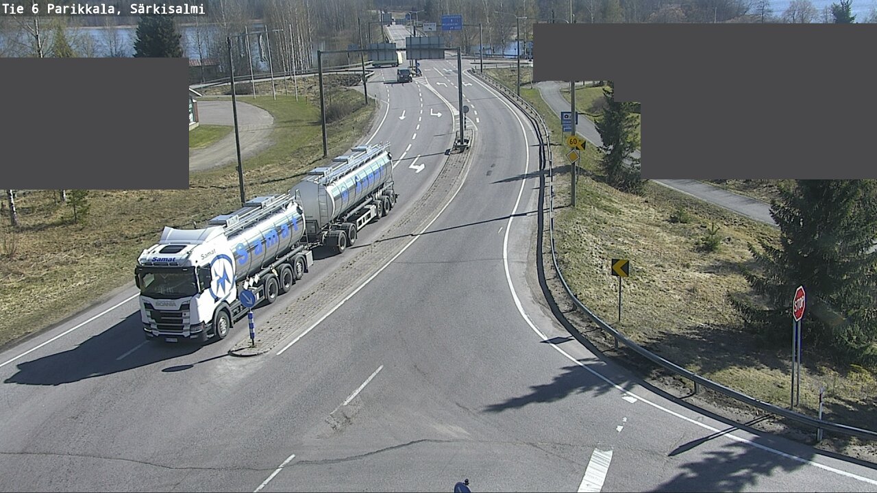 Weather Camera Image Väg 6 Parikkala, Särkisalmi, Parikkala, Etelä-Karjala