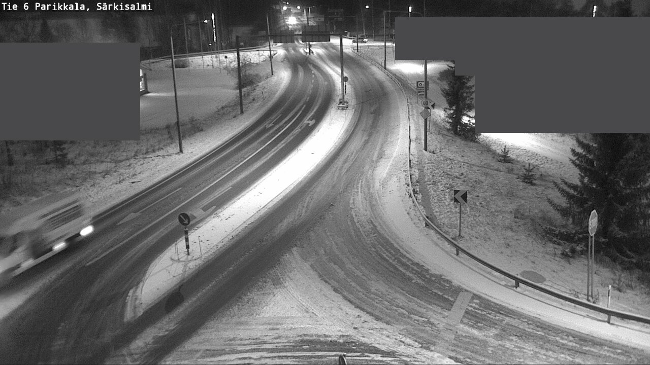 Weather Camera Image Road 6 Parikkala, Särkisalmi, Parikkala, Etelä-Karjala