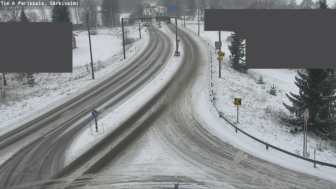 Weather Camera Image Road 6 Parikkala, Särkisalmi, Parikkala, Etelä-Karjala