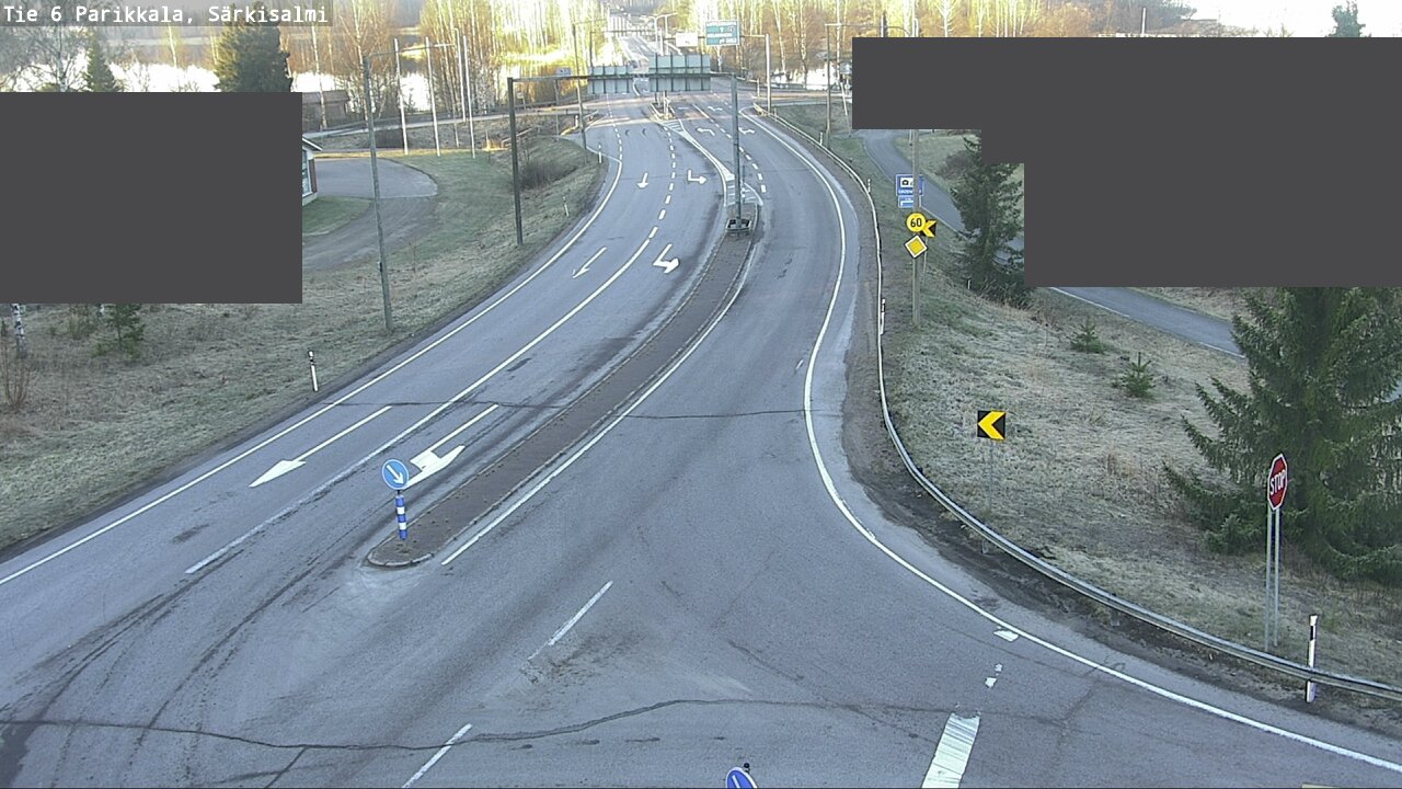 Weather Camera Image Väg 6 Parikkala, Särkisalmi, Parikkala, Etelä-Karjala