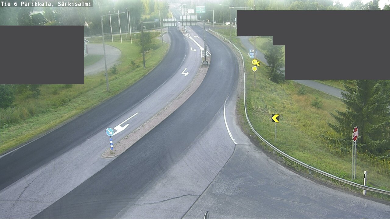 Weather Camera Image Road 6 Parikkala, Särkisalmi, Parikkala, Etelä-Karjala