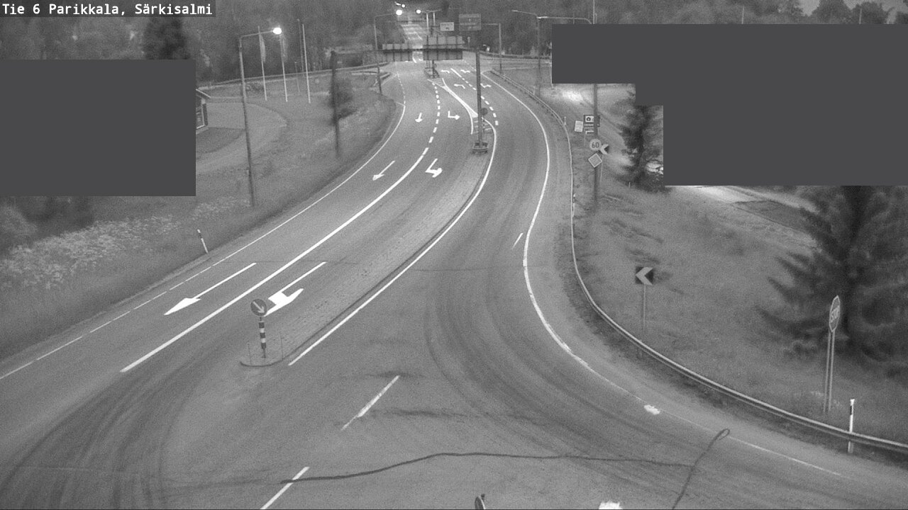 Weather Camera Image Väg 6 Parikkala, Särkisalmi, Parikkala, Etelä-Karjala