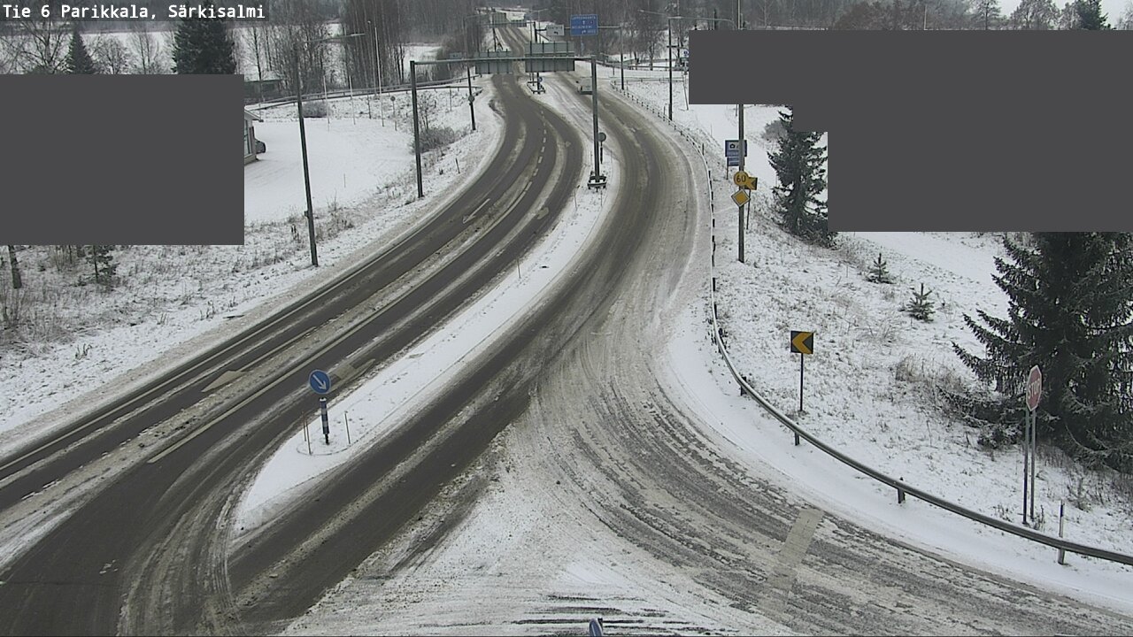 Weather Camera Image Road 6 Parikkala, Särkisalmi, Parikkala, Etelä-Karjala