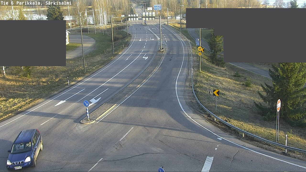 Weather Camera Image Väg 6 Parikkala, Särkisalmi, Parikkala, Etelä-Karjala
