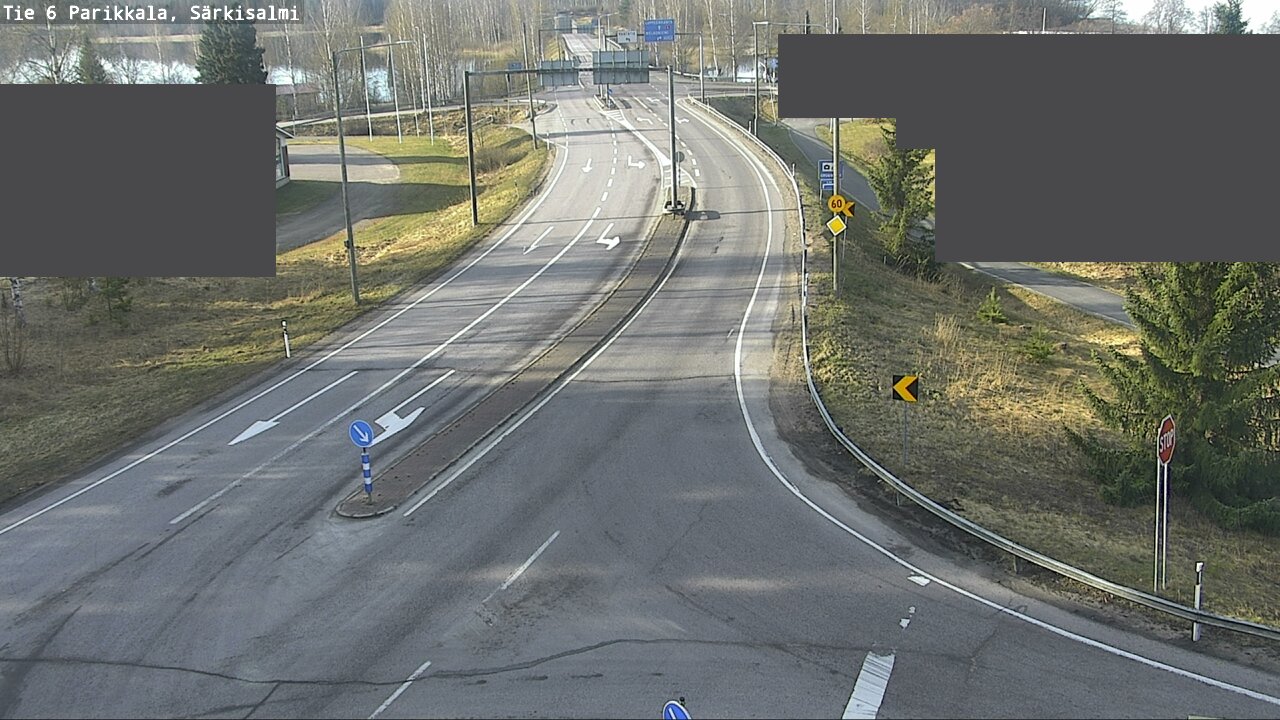 Weather Camera Image Väg 6 Parikkala, Särkisalmi, Parikkala, Etelä-Karjala