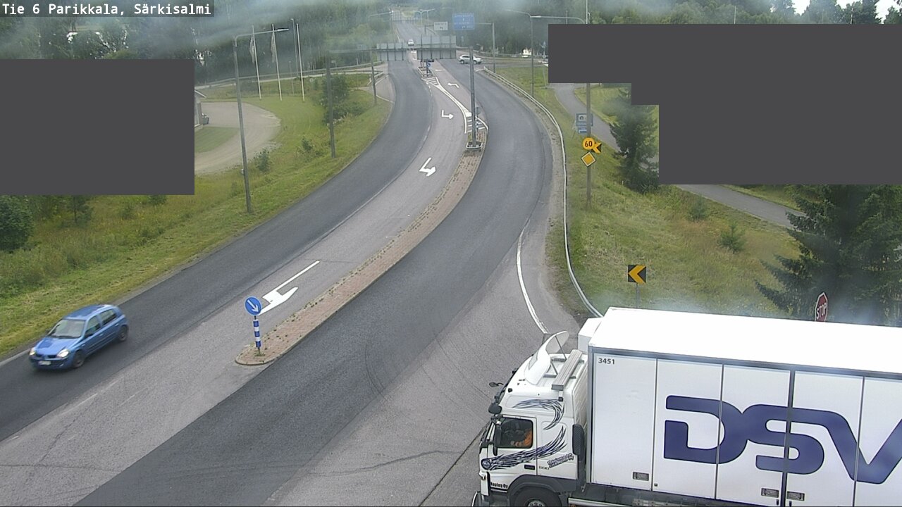 Weather Camera Image Road 6 Parikkala, Särkisalmi, Parikkala, Etelä-Karjala